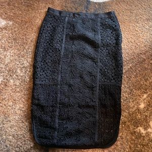 Lace Pencil Skirt